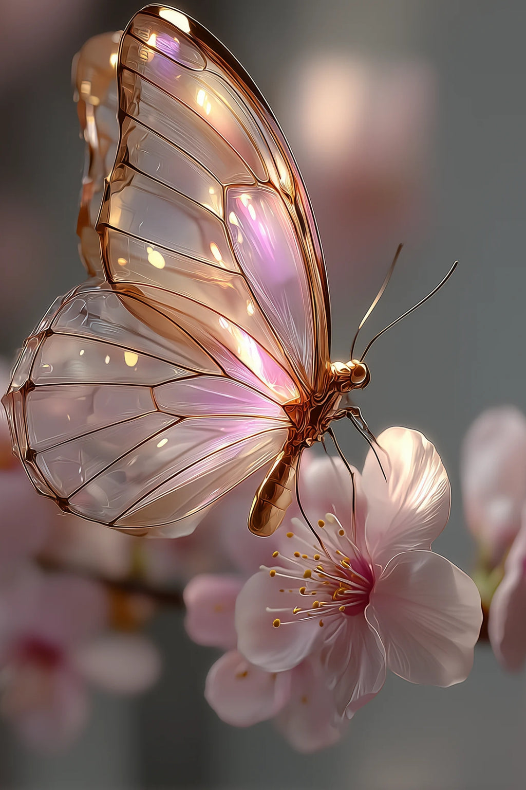 Let Peace Stay Within You – Butterfly Printable Wall Art