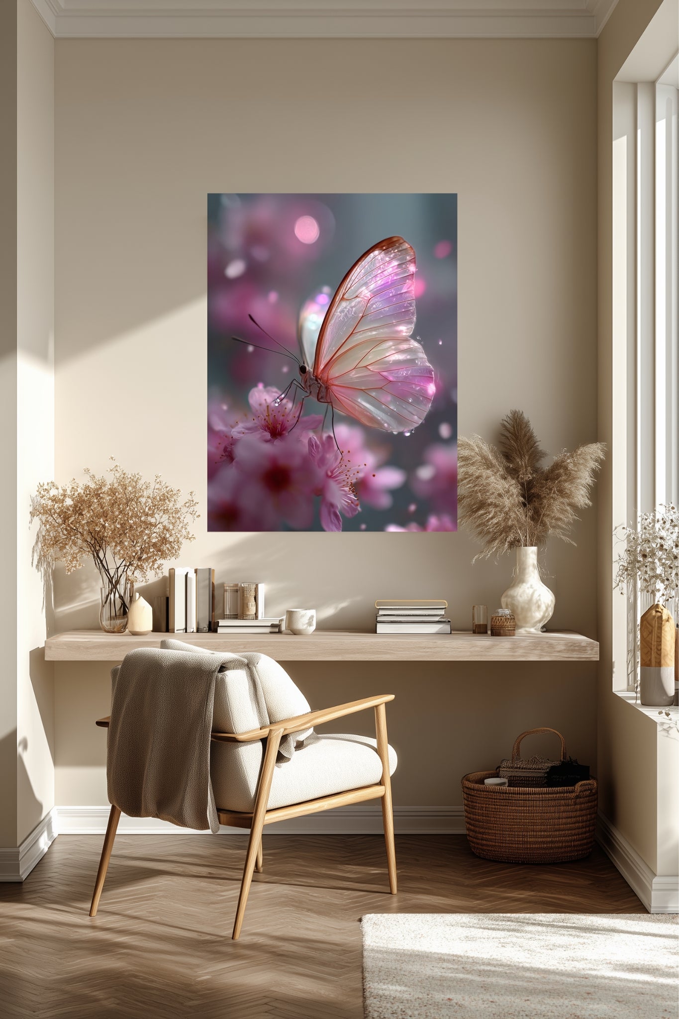 Beauty Within Remains – Butterfly Printable Wall Art