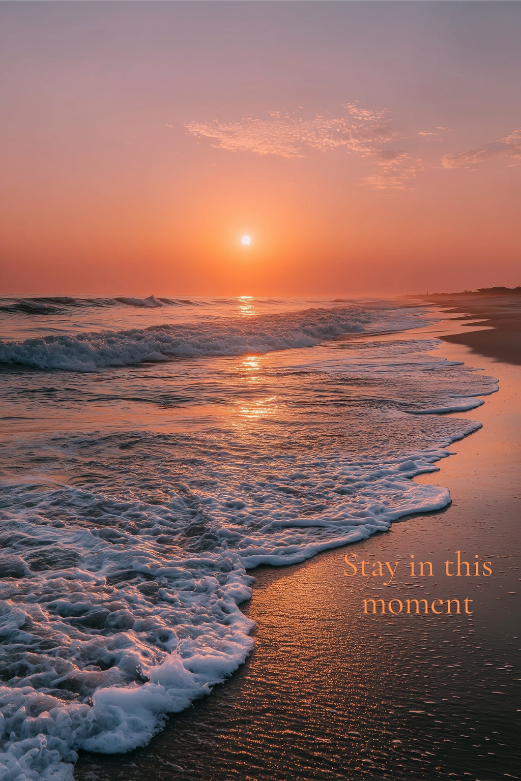 Stay in This Moment – Beach Printable Wall Art