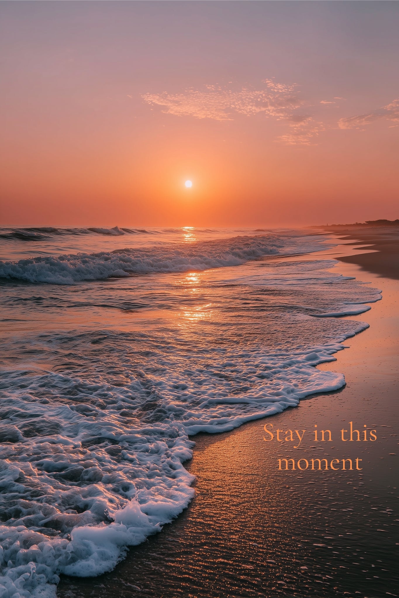 Stay in This Moment – Beach Printable Wall Art