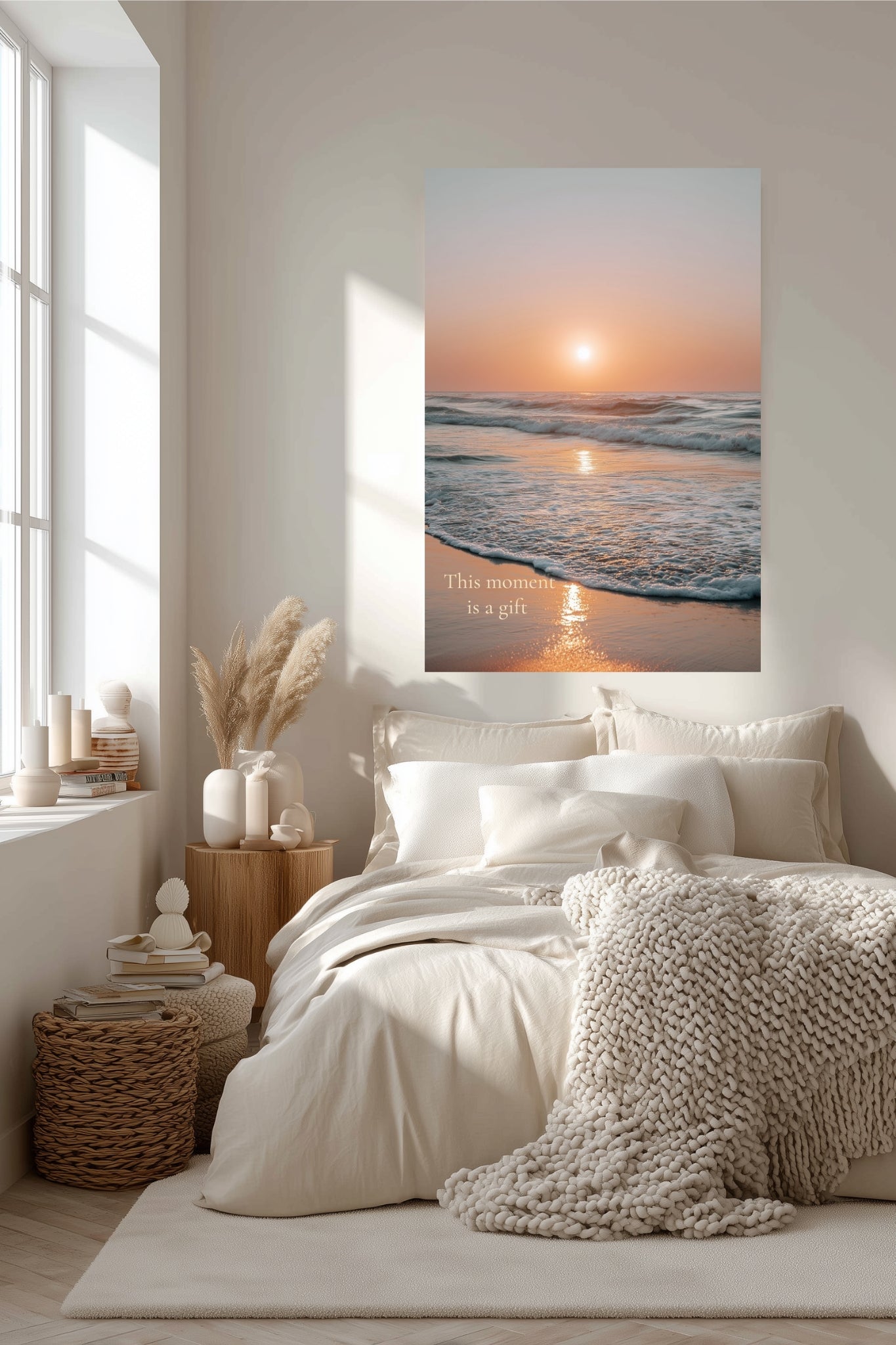 This Moment Is a Gift – Beach Printable Wall Art