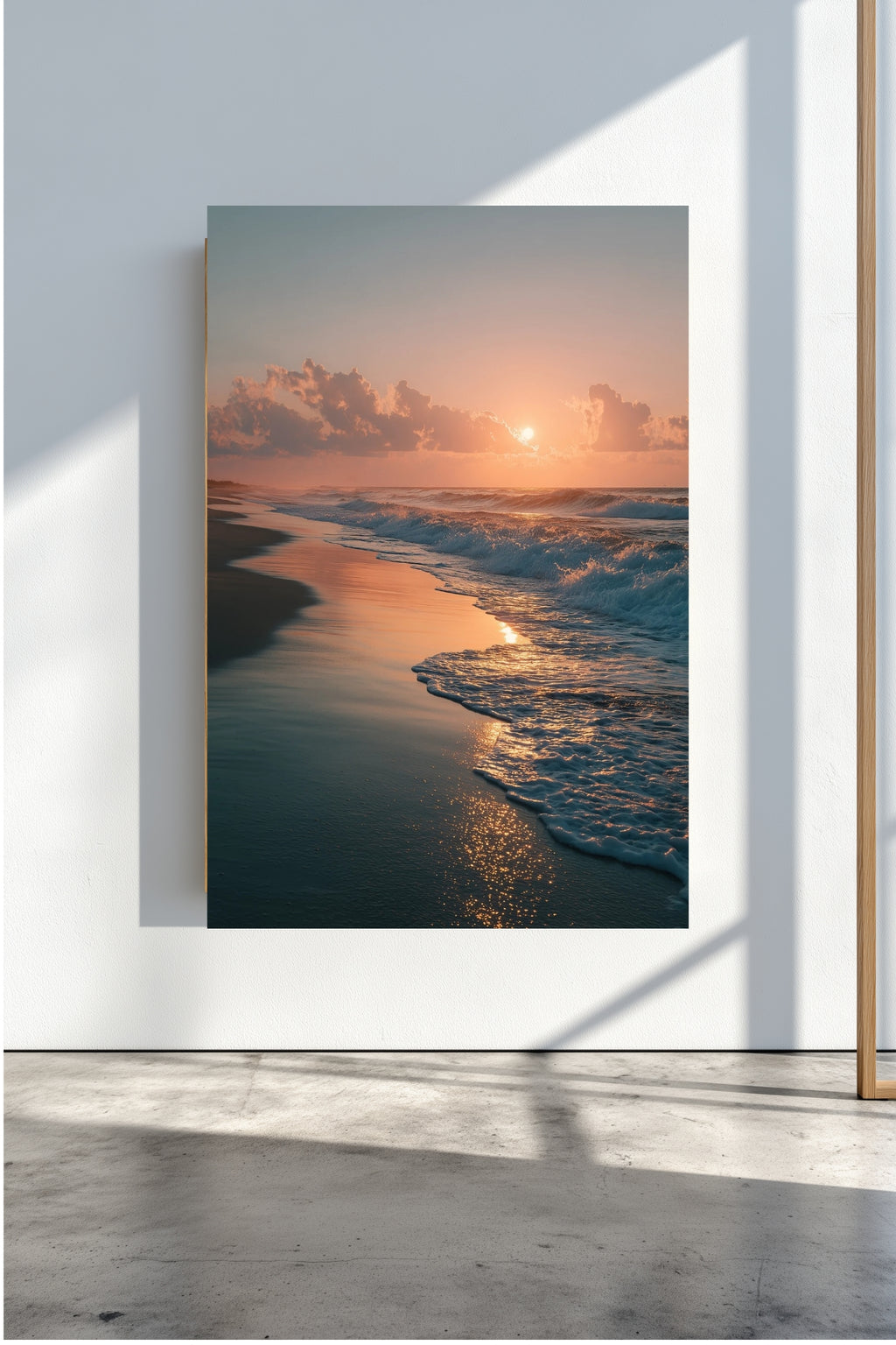 Quietness Within Brings Serenity – Coastal Beach Wall Art Printable