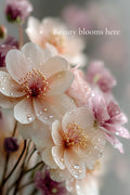 Beauty Blooms Here – Floral Printable Wall Art