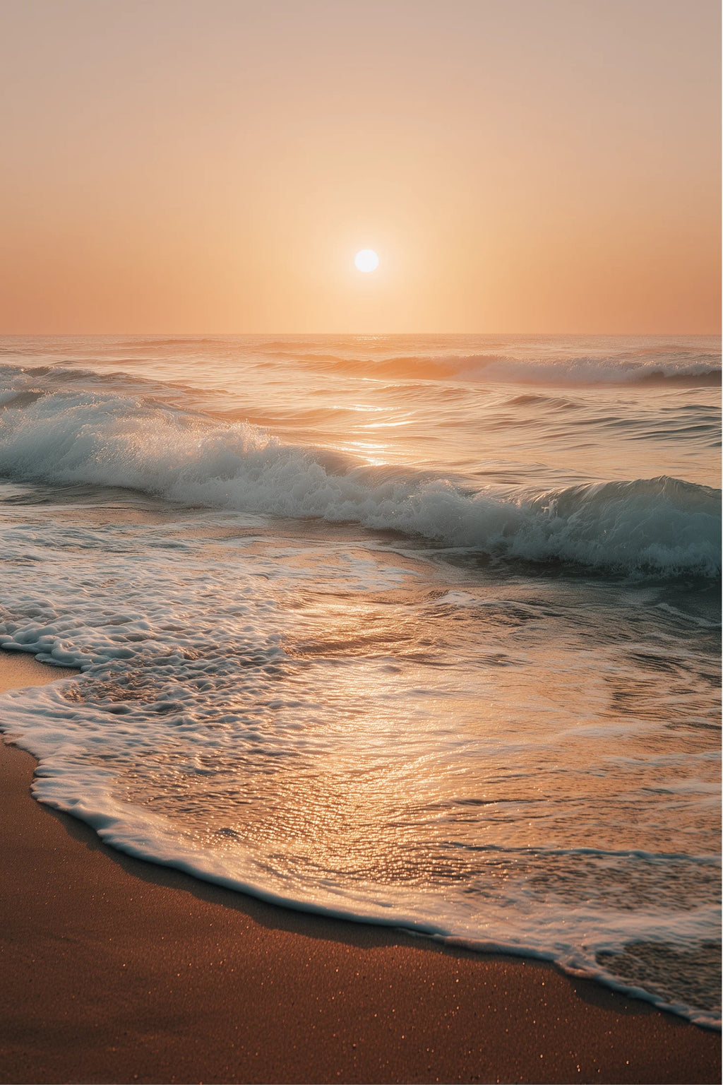 Peacefulness Comes From Within – Beach Printable Wall Art