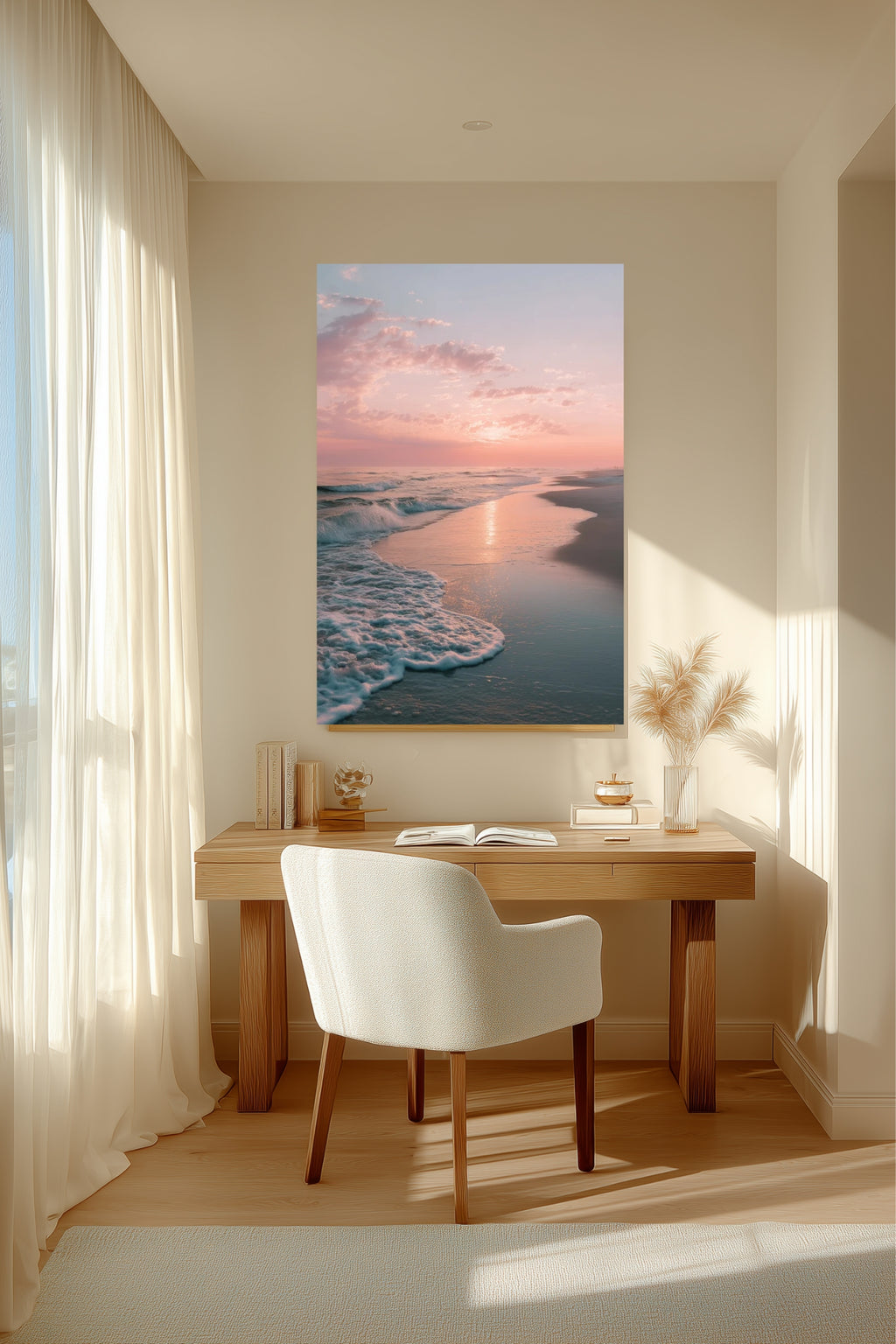 Peace Always Comes Through – Beach Printable Wall Art