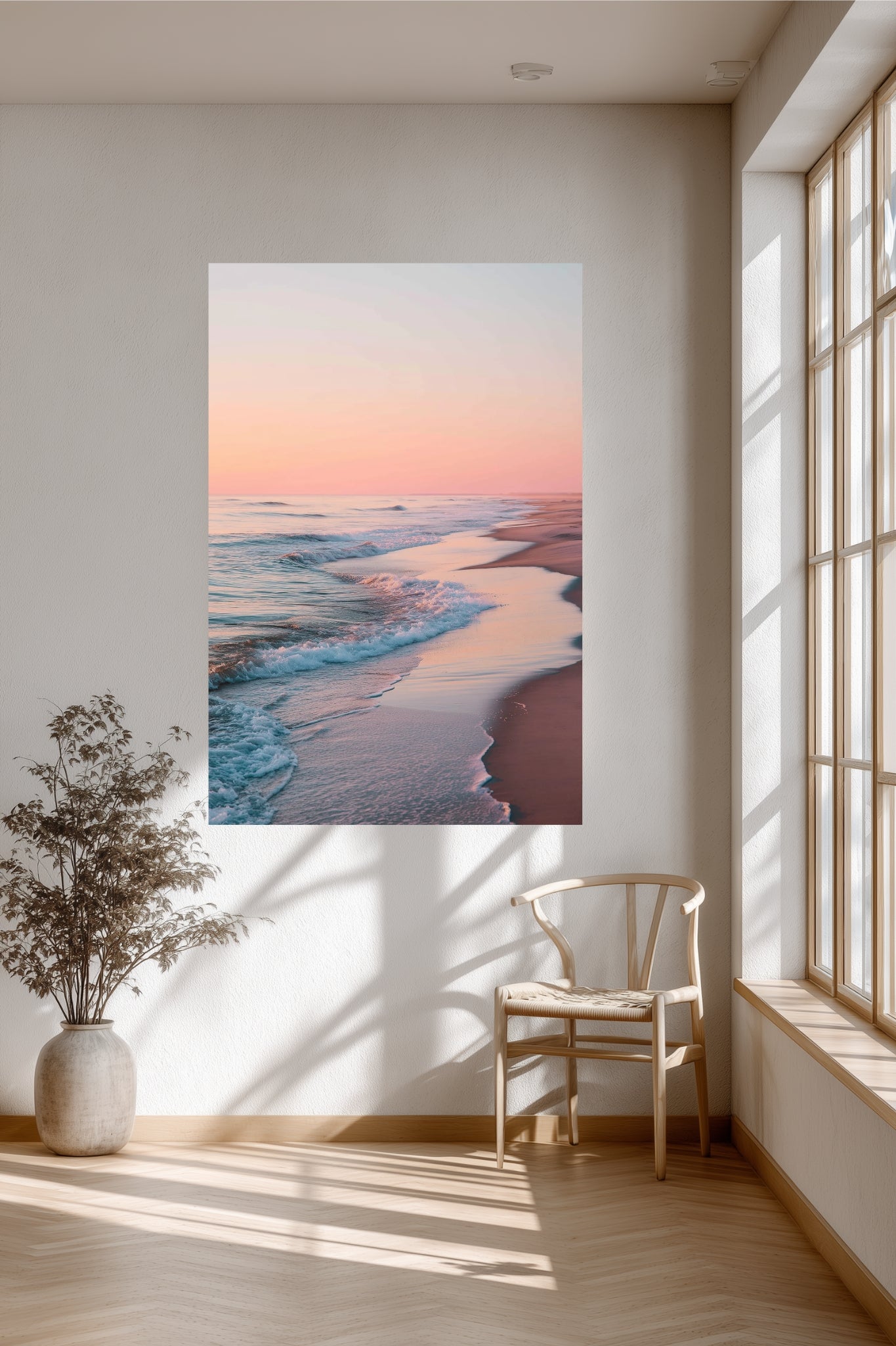 Peace Finds You Here – Coastal Beach Wall Art Printable