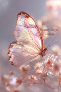 Beauty Starts Within – Butterfly Printable Wall Art